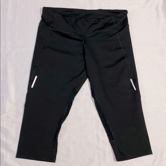 NWOT Champion Black Workout Capri Pants Size XXL - Picture 1 of 9